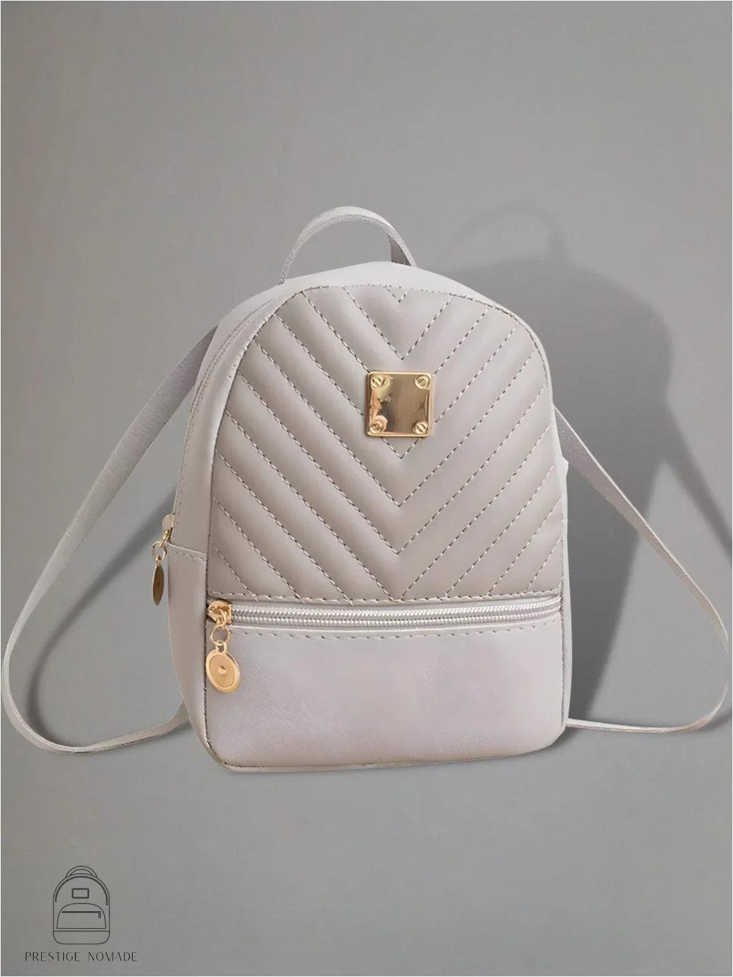 Gris Petit sac à dos femme <br> Le petit sac pratique