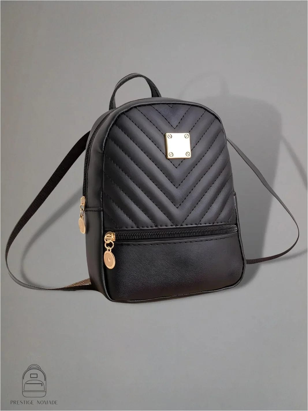 Noir Petit sac à dos femme <br> Le petit sac pratique