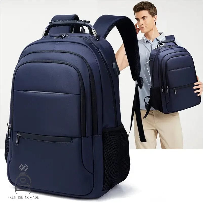 Bleu Sac à Dos 40l Homme