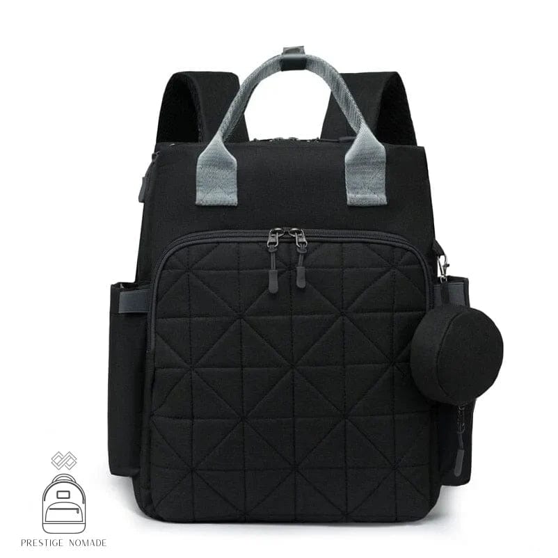 Noir Sac à Dos à Langer