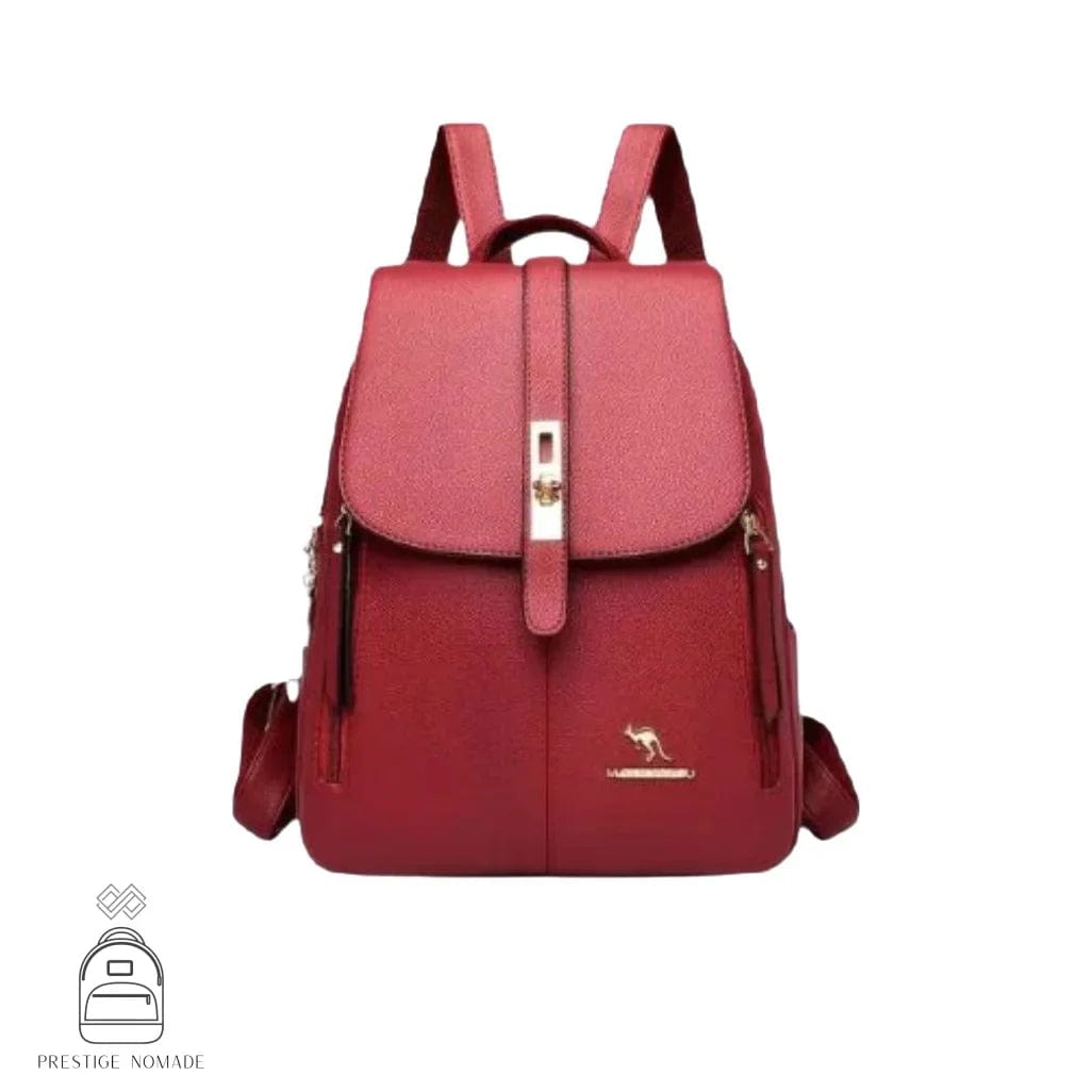 Sac à Dos Antivol Femme Cuir