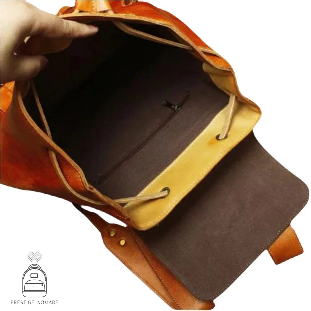 Sac à Dos Femme Cuir Marron