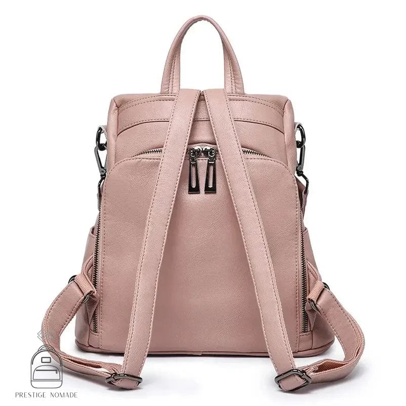 Sac à Dos Femme Cuir Rose
