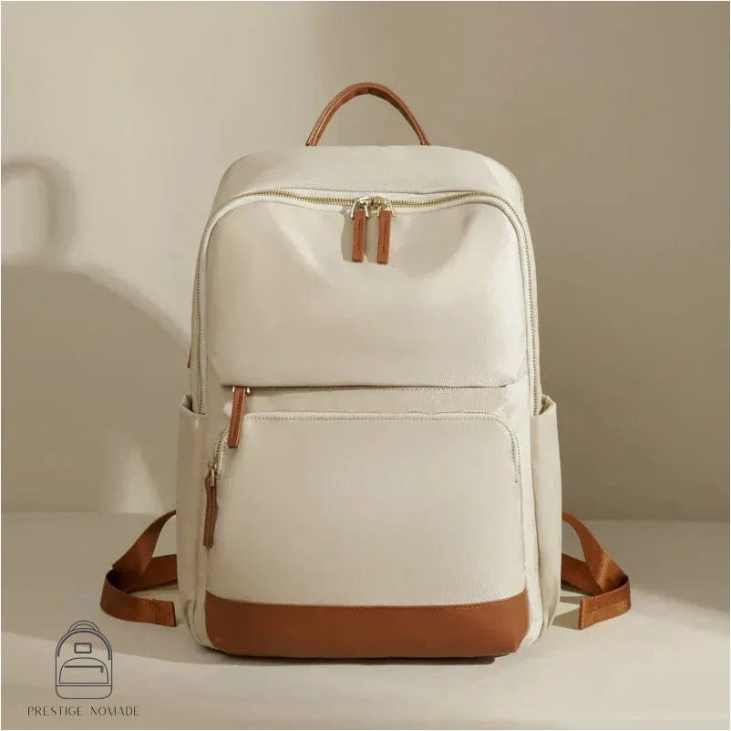 Beige Sac à Dos Femme Pour Ordinateur