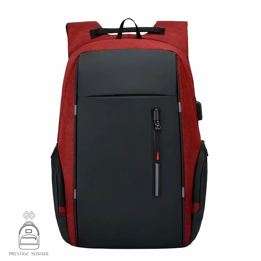 Rouge Sac à Dos Ordinateur Homme Tendance