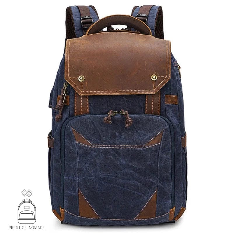 Bleu Sac à Dos Randonnée Femme 35 Litres