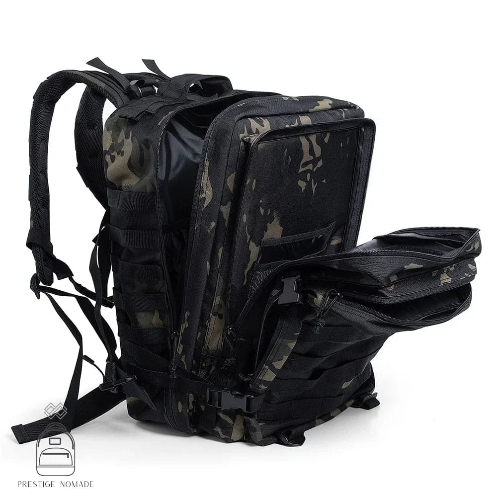 Noir Sac à Dos Randonnée Femme 50l