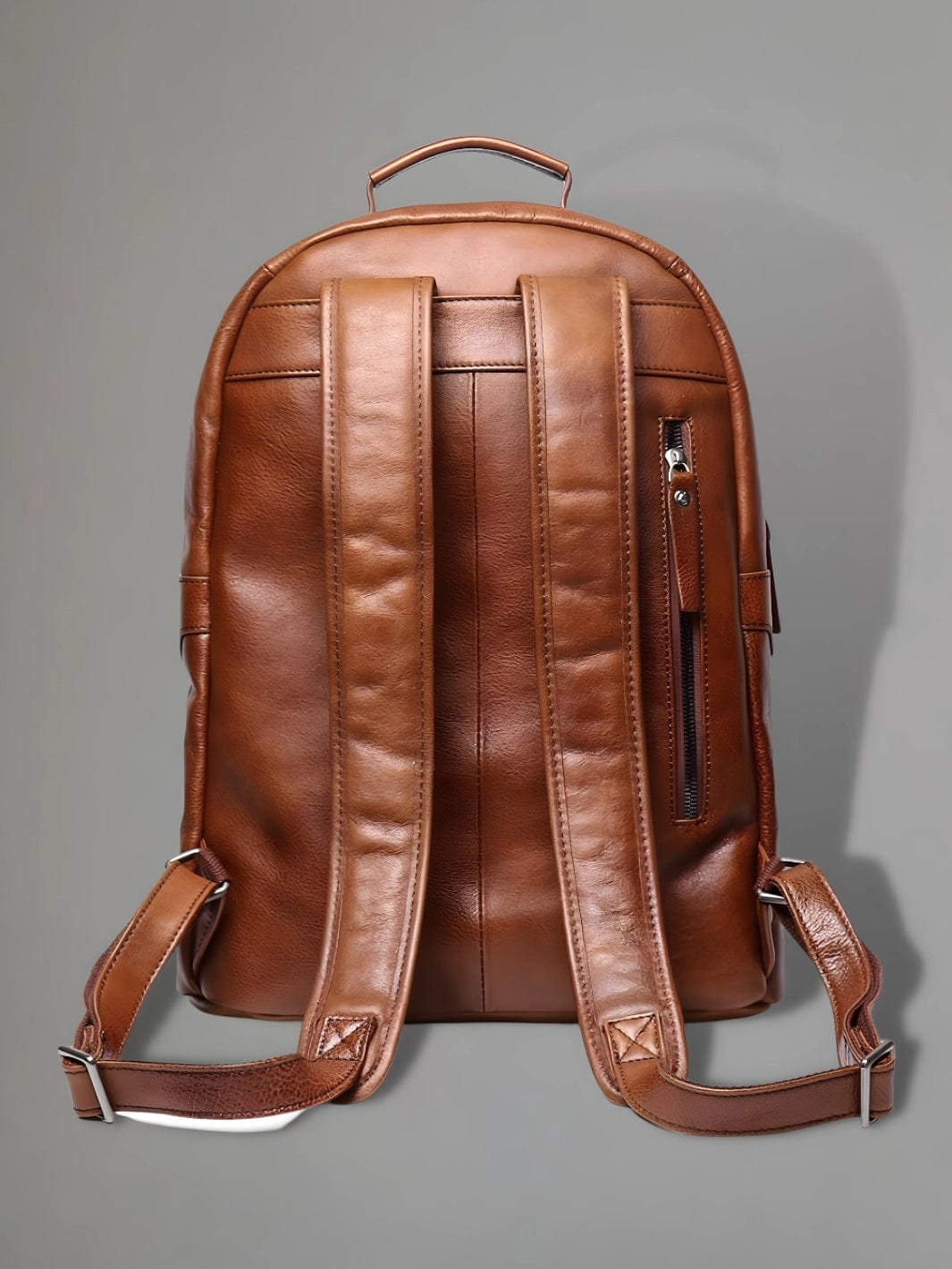 Sac à dos cuir marron homme