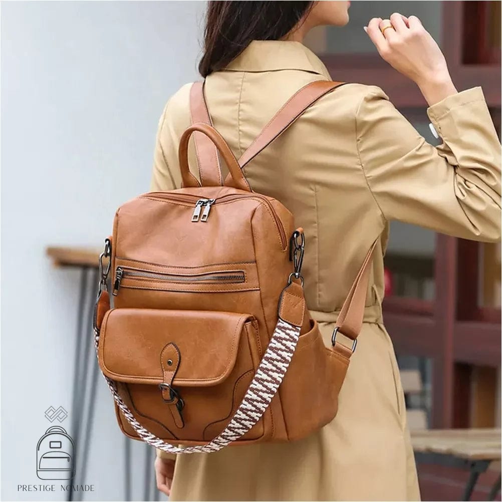 Grand Sac à Dos En Cuir Pour Femme