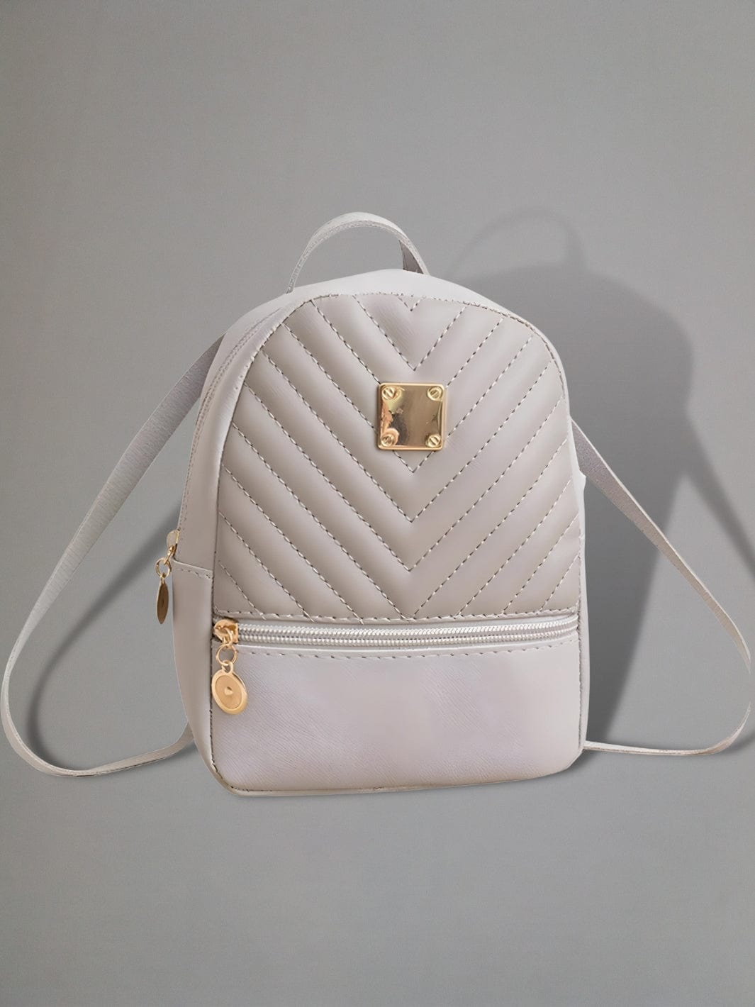 Gris Petit sac à dos femme 