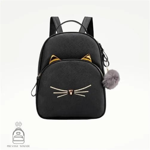 Petit Sac à Dos Noir Femme