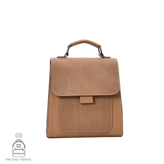 Beige Petit Sac à Dos Ultra Léger Femme