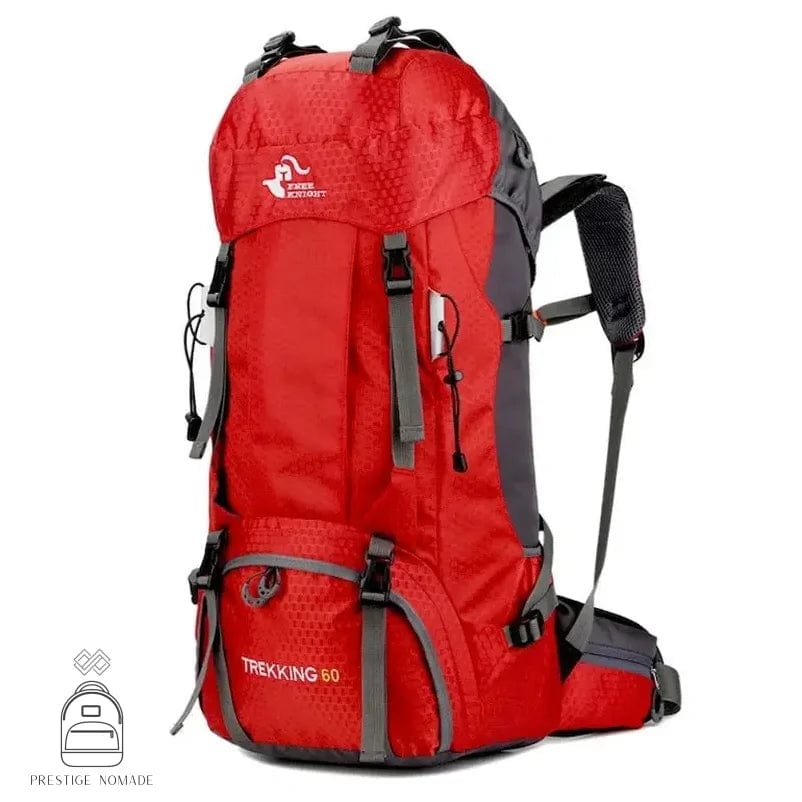 Rouge Sac à Dos 60l Ultra Léger Femme