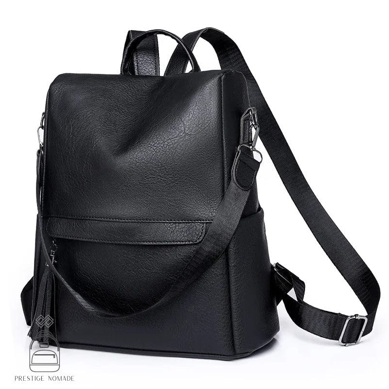 Noir Sac à Dos Antivol Femme