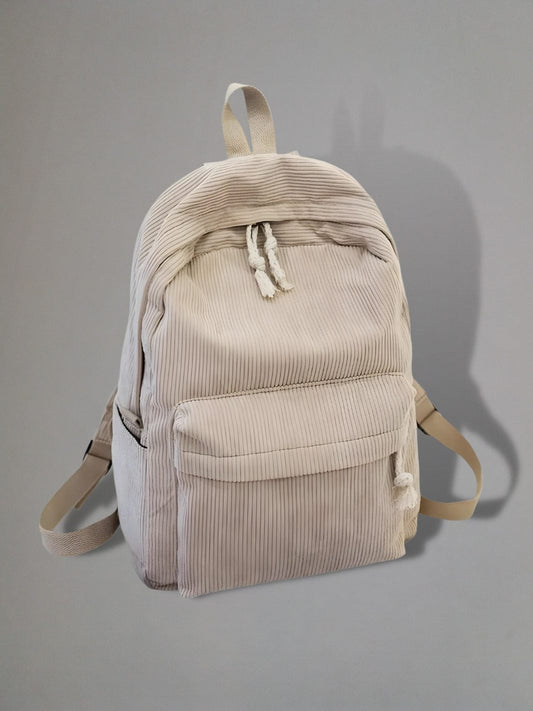 Sac à dos beige femme