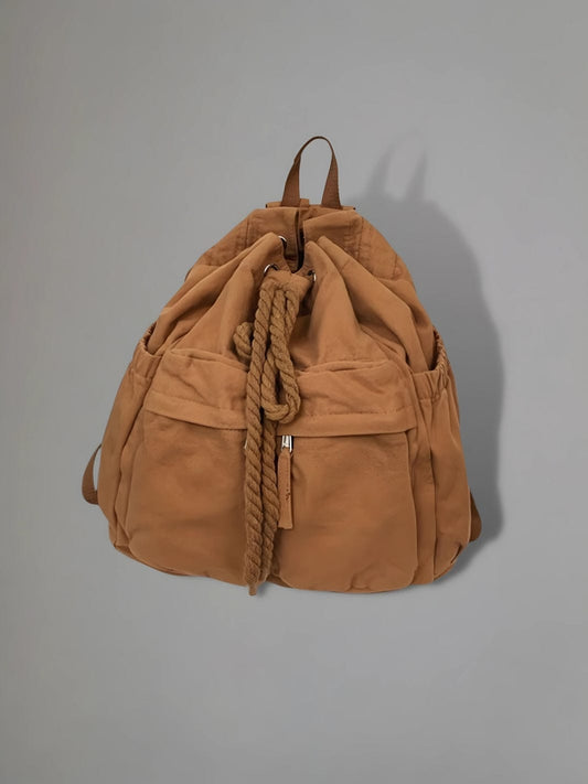 Sac à dos camel femme 