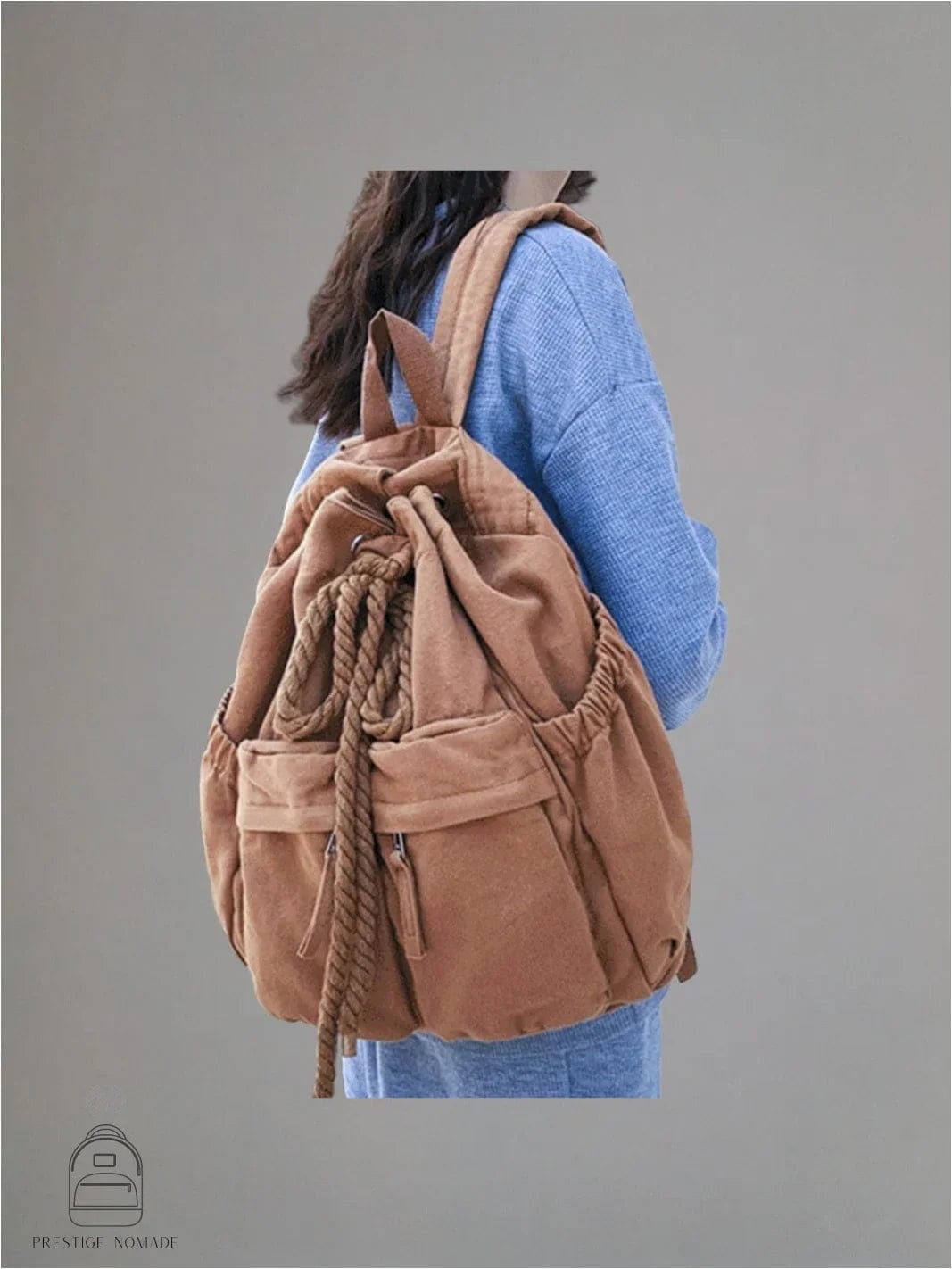 Sac à dos camel femme <br>  Le sac camel decontracté