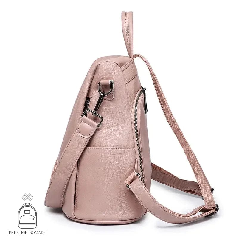 Sac à Dos Femme Cuir Rose