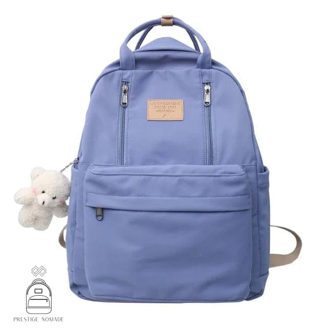 Bleu / Sans pendentif Sac à Dos Fille